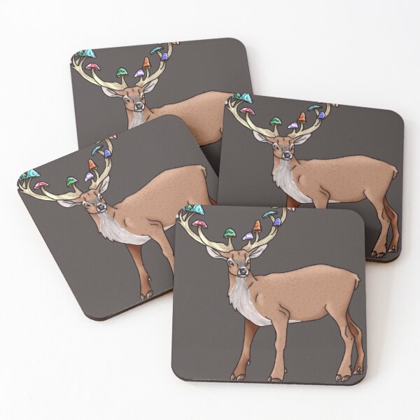 Item preview, Mushroom Deer designed and sold by VariousLizards.