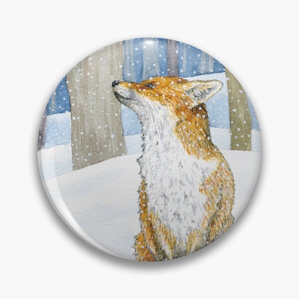Item preview, Red Fox in Snow designed and sold by loumacleod19.