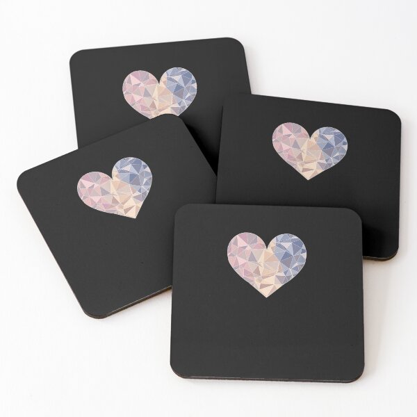 Item preview, Broken Hearts Club Stained Glass Heart Emoji designed and sold by shirleyfinley.