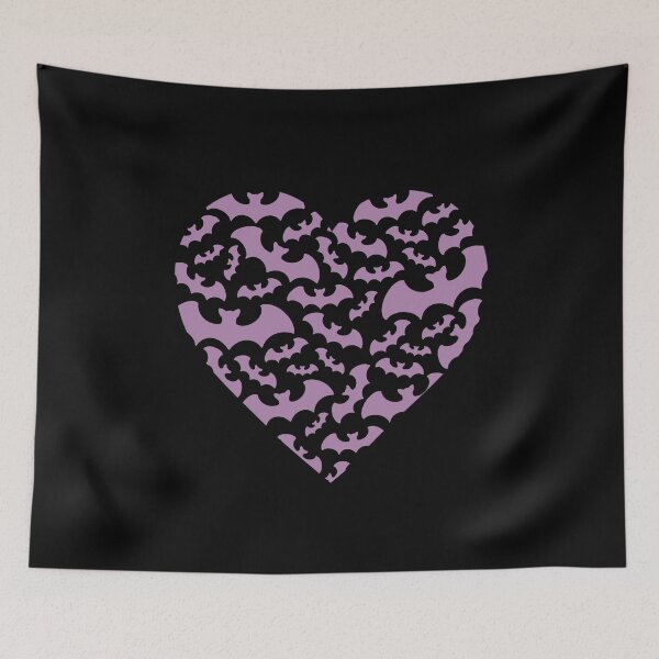 Item preview, Purple Bat Heart  designed and sold by Funful.