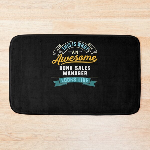 Item preview, Funny Bond Sales Manager Awesome Job Occupation designed and sold by shirleyfinley.
