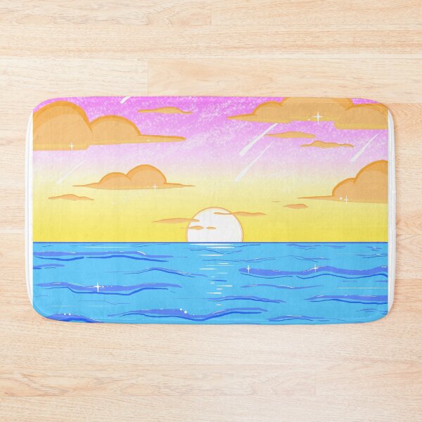 Item preview, Pansexual Flag Landscape designed and sold by SosaPaintings.