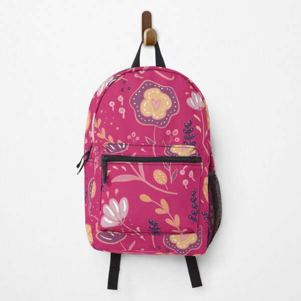 Item preview, Whimsy Floral pattern red tones designed and sold by marina63.