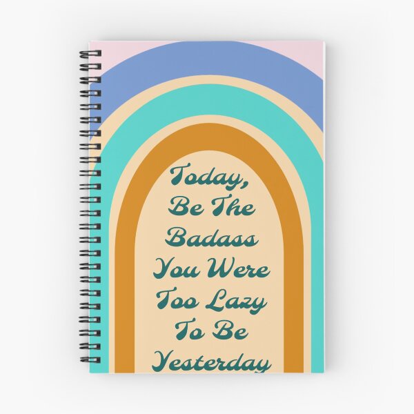 Item preview, Retro Rainbow Badass designed and sold by Old Urban Farmhouse Design Studio.