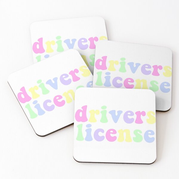 Item preview, drivers license in bright colors designed and sold by julianac05.