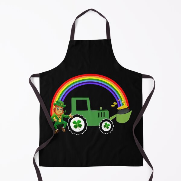Item preview, St. Patricks Day Leprechaun Lucky Pot of Gold and Shamrock at the end of the Rainbow designed and sold by StickerArtwork.