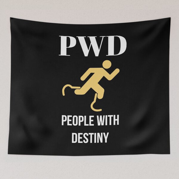 Item preview, People With Destiny, people with disability, person with disability designed and sold by doctors-apparel.