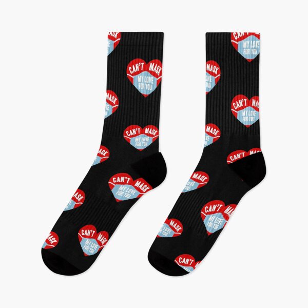 Item preview, Can't Mask My Love For you valentines Day Vday 2021 designed and sold by RainbowPandas.