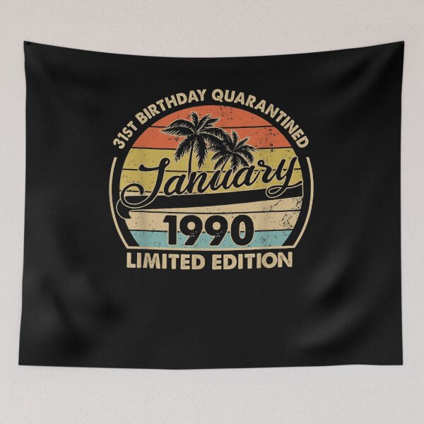 Item preview, January 1990 Limited Edition 31st Birthday Quarantined designed and sold by shirleyfinley.