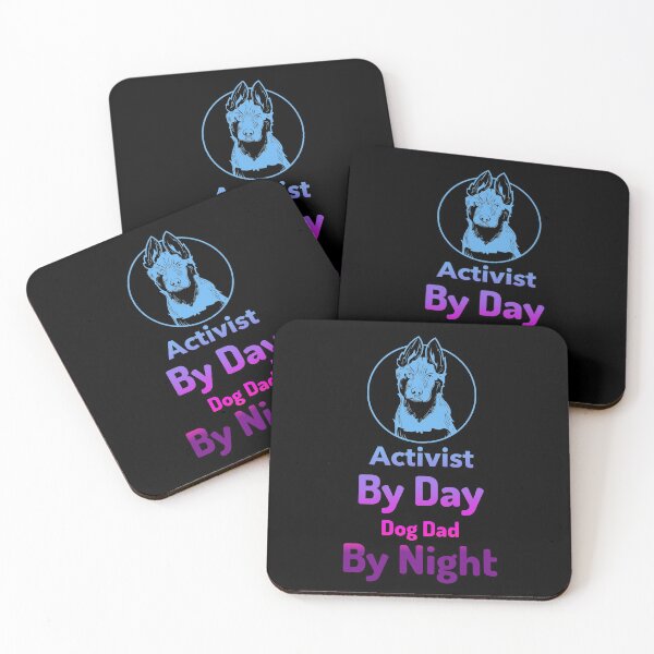 Item preview, Activist By Day, Dog Dad By Night designed and sold by jtechlimitless.