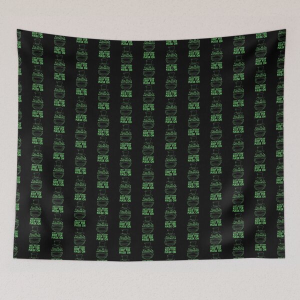 Item preview, Kiss Me I'm Vaccinated Keep Yer Mask ON St Patrick's Day designed and sold by Gordon Nelson.
