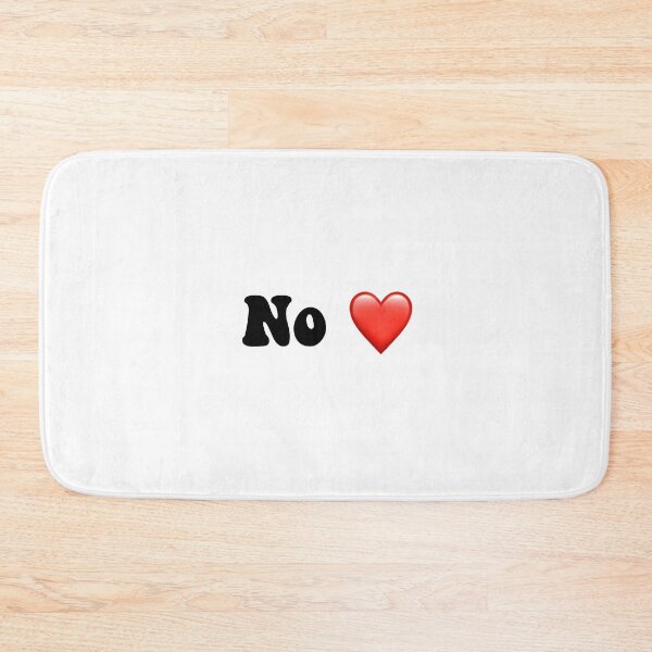 Item preview, No <3 sticker designed and sold by procreaterr.