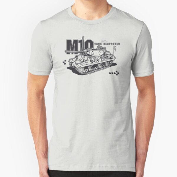 M10 Tank Destroyer Slim Fit T-Shirt