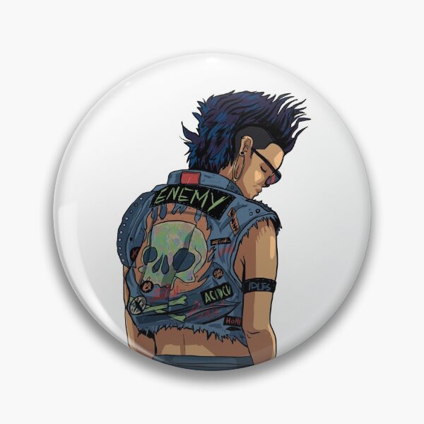 Item preview, Punk, rock, girl blue designed and sold by Mydogheart4you.