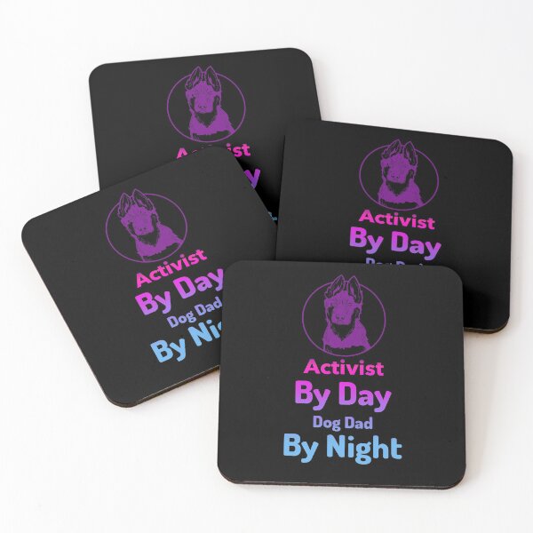 Item preview, Activist By Day, Dog Dad By Night designed and sold by jtechlimitless.