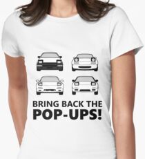 Bring back the pop-ups! Women's Fitted T-Shirt