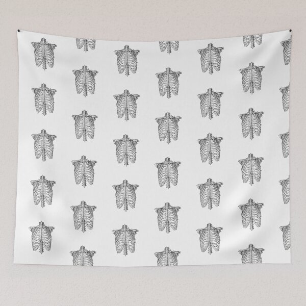 Item preview, Vintage Ribcage Anatomy designed and sold by ProudNurse.