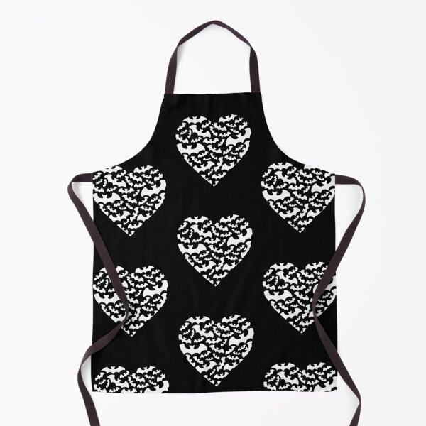 Item preview, Black and White Bat Heart Pattern  designed and sold by Funful.