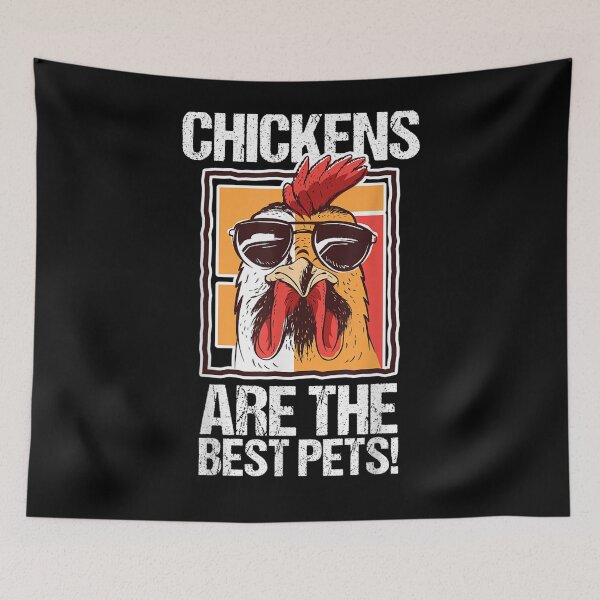Item preview, Chickens Are The Best Pets Cool Funny Rooster Gift Idea designed and sold by shirleyfinley.