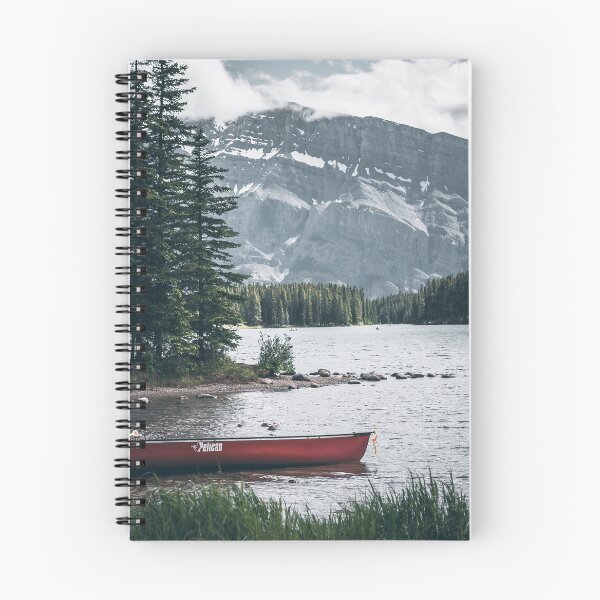 Item preview, Canoeing with Mountain Backdrop designed and sold by JDWarren.