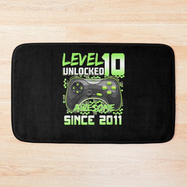 Item preview, Level 10 Unlocked Awesome 2011 Video Game 10th Bday Gifts designed and sold by shirleyfinley.