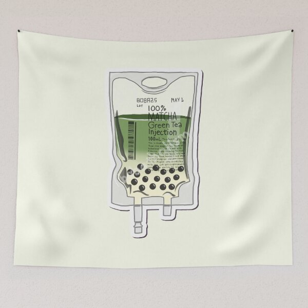 Item preview, Bubble Tea IV Bag designed and sold by HelloGloomy.