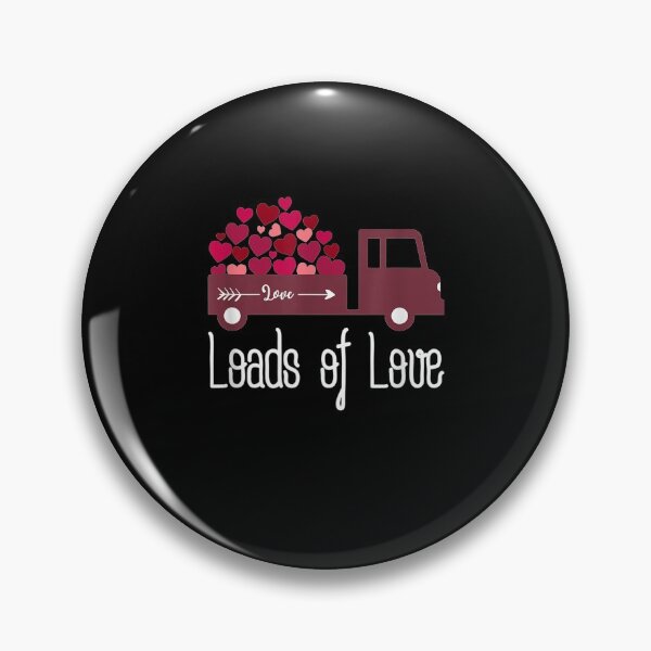 Item preview, Trucker Valentines Day Gift Loads Of Love With Hearts designed and sold by shirleyfinley.