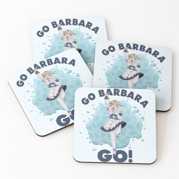 Item preview, Go Barbara Go - Genshin Impact Hydro designed and sold by NagaraPS.