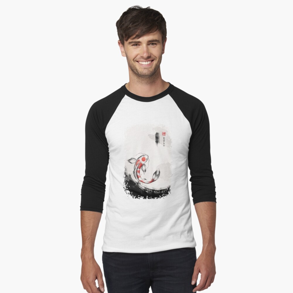 Item preview, Baseball ¾ Sleeve T-Shirt designed and sold by Ruby-Art.