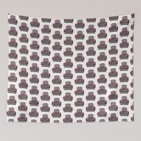 Item preview, Old Red Truck designed and sold by Charlotte Yealey.
