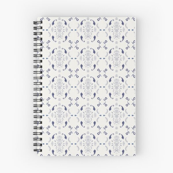 Item preview, Blue and White Damask  designed and sold by handandhart.