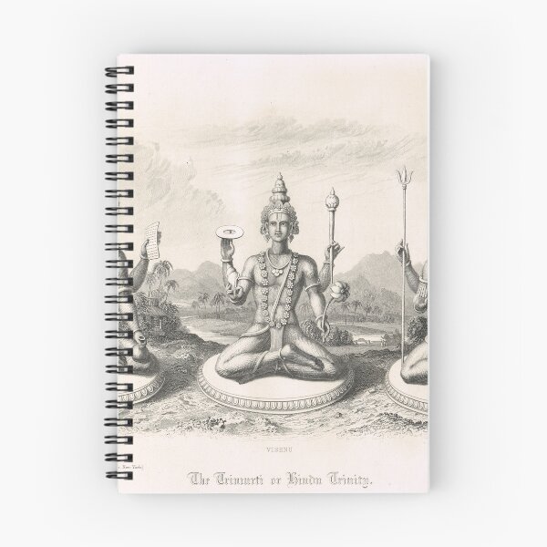 Item preview, The Trimurti or Hindu Trinity 3 forms designed and sold by artfromthepast.