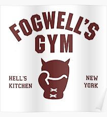 Fogwells Fitnessstudio Poster