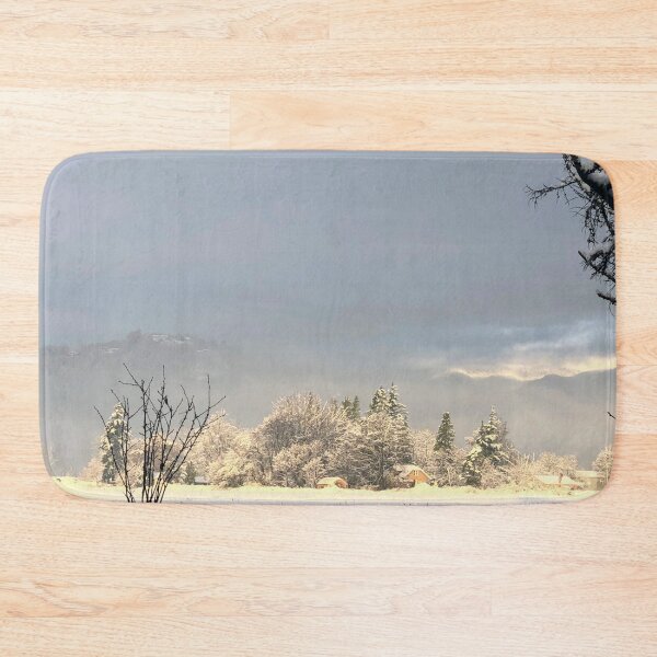 Item preview, Snowy Landscape with Mountains designed and sold by shahramroj.