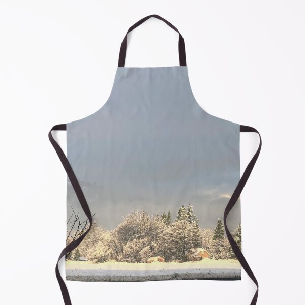 Item preview, Snowy Landscape with Mountains designed and sold by shahramroj.