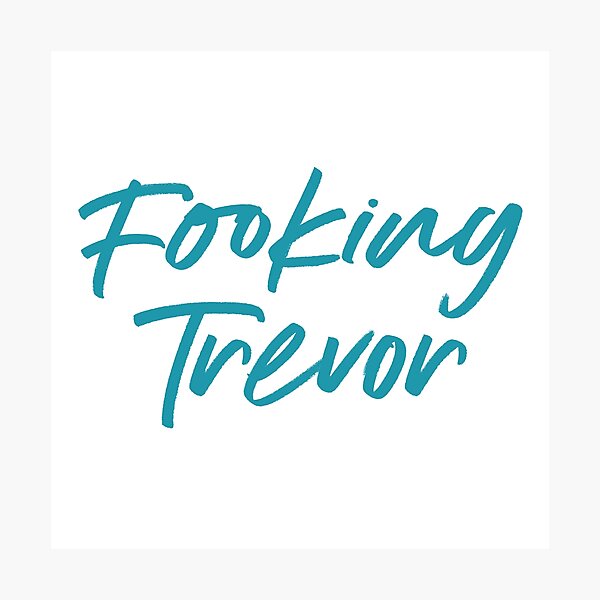 Item preview, Fooking Trevor  designed and sold by Puffoo.