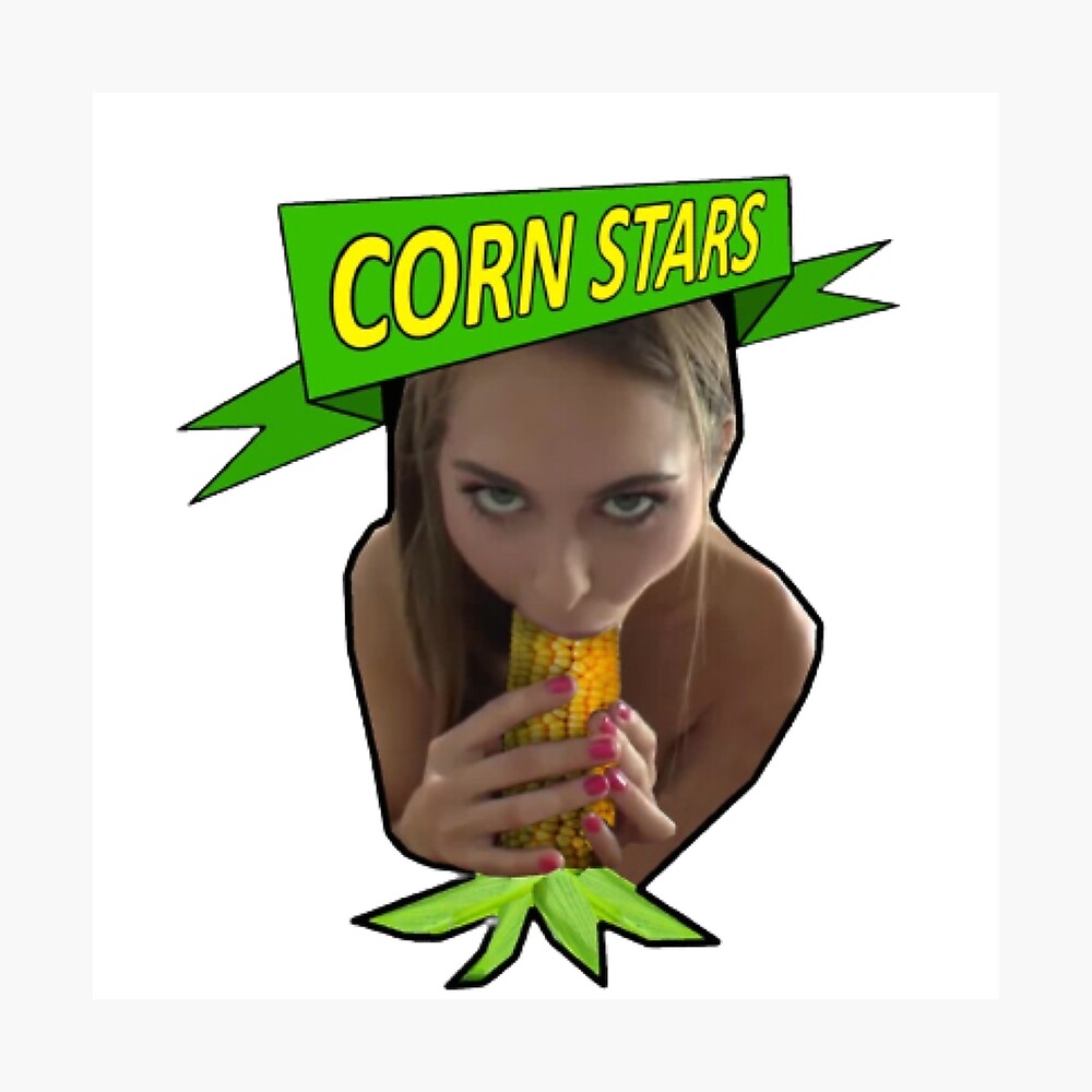 Corn stars Sticker