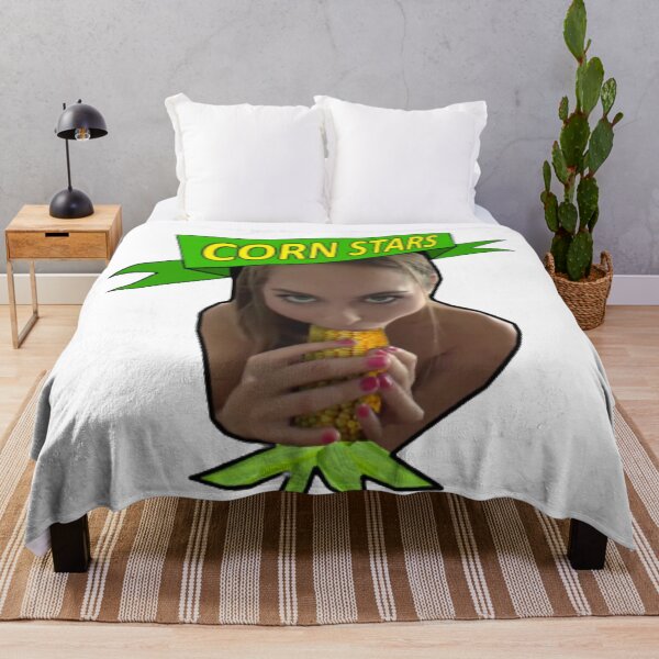 Corn stars Throw Blanket