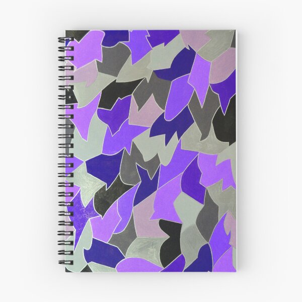 Item preview, Purple Abstract Art, Silver Abstract Art, Geometric Abstract, Fractal Art, Bold Colors designed and sold by Midsummer1942.