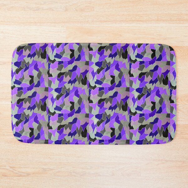 Item preview, Purple Abstract Art, Silver Abstract Art, Geometric Abstract, Fractal Art, Bold Colors designed and sold by Midsummer1942.
