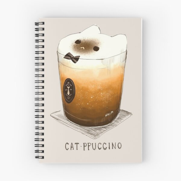 Item preview, Kawaii Cat-ppuccino designed and sold by HelloGloomy.