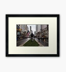 American Man Framed Print