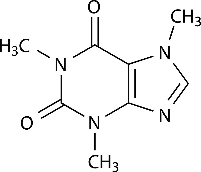 caffeine molecule space group