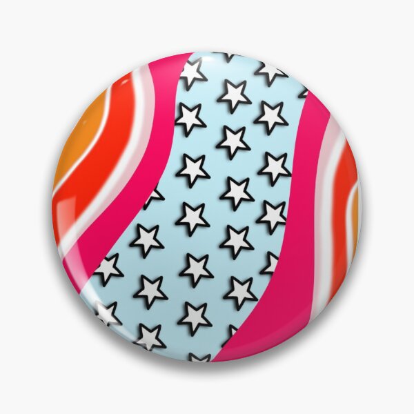Item preview, Star Pink Pattern designed and sold by Art by Amanda.