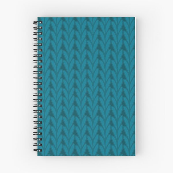Item preview, knitted stitches or stack hearts in teal designed and sold by byhandathome.