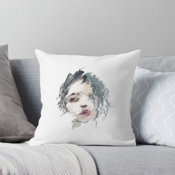 Item preview, Rough Oil painting of an abstract girl designed and sold by RXX73.