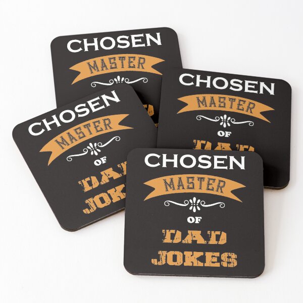 Item preview, Chosen Master of DAD JOKES funny gift designed and sold by Colator.