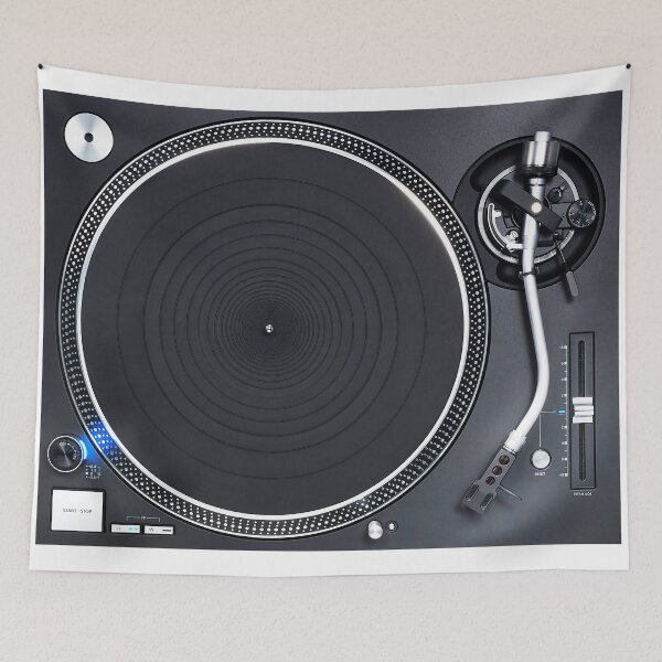 Item preview, Classic Turntable Black designed and sold by Tee4Daily.