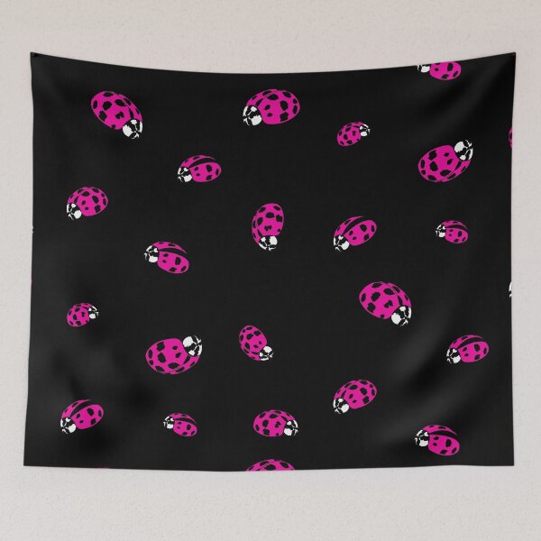 Item preview, Lady beetle pink and black designed and sold by LR-7.