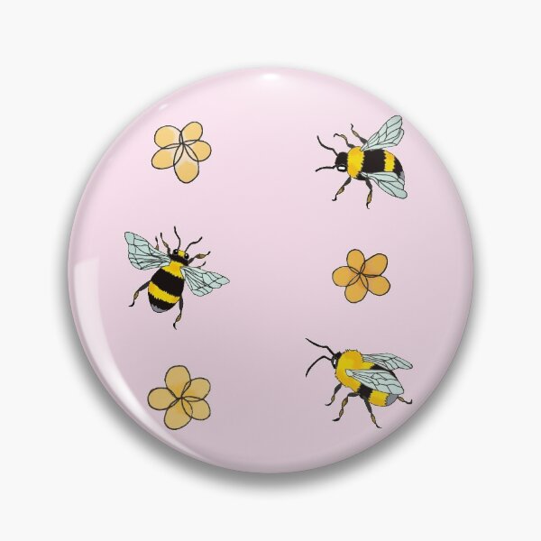 Item preview, Honey Bees and Yellow Flowers designed and sold by CatharticTick.